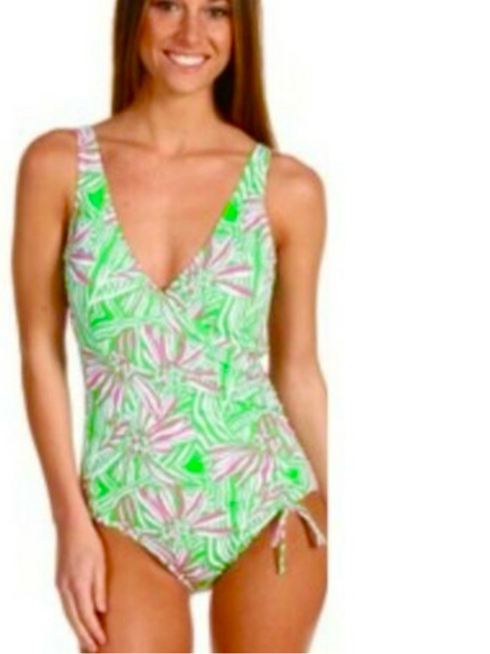 LILLY PULITZER Lilly Green Bean Daisy Foxi
One Piece Swimsuit